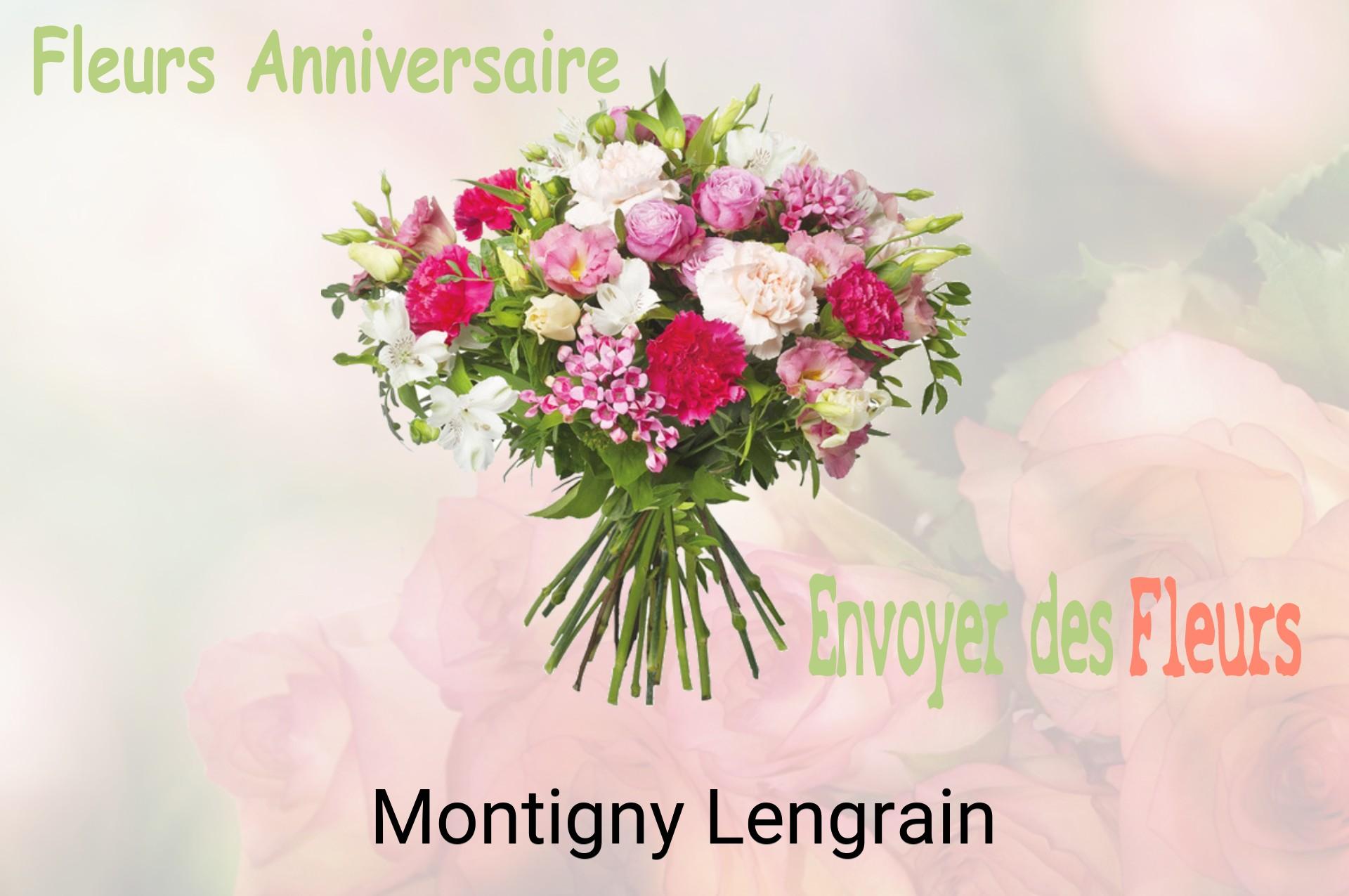 Bouquet de fleurs d’anniversaire livré à Montigny-Lengrain