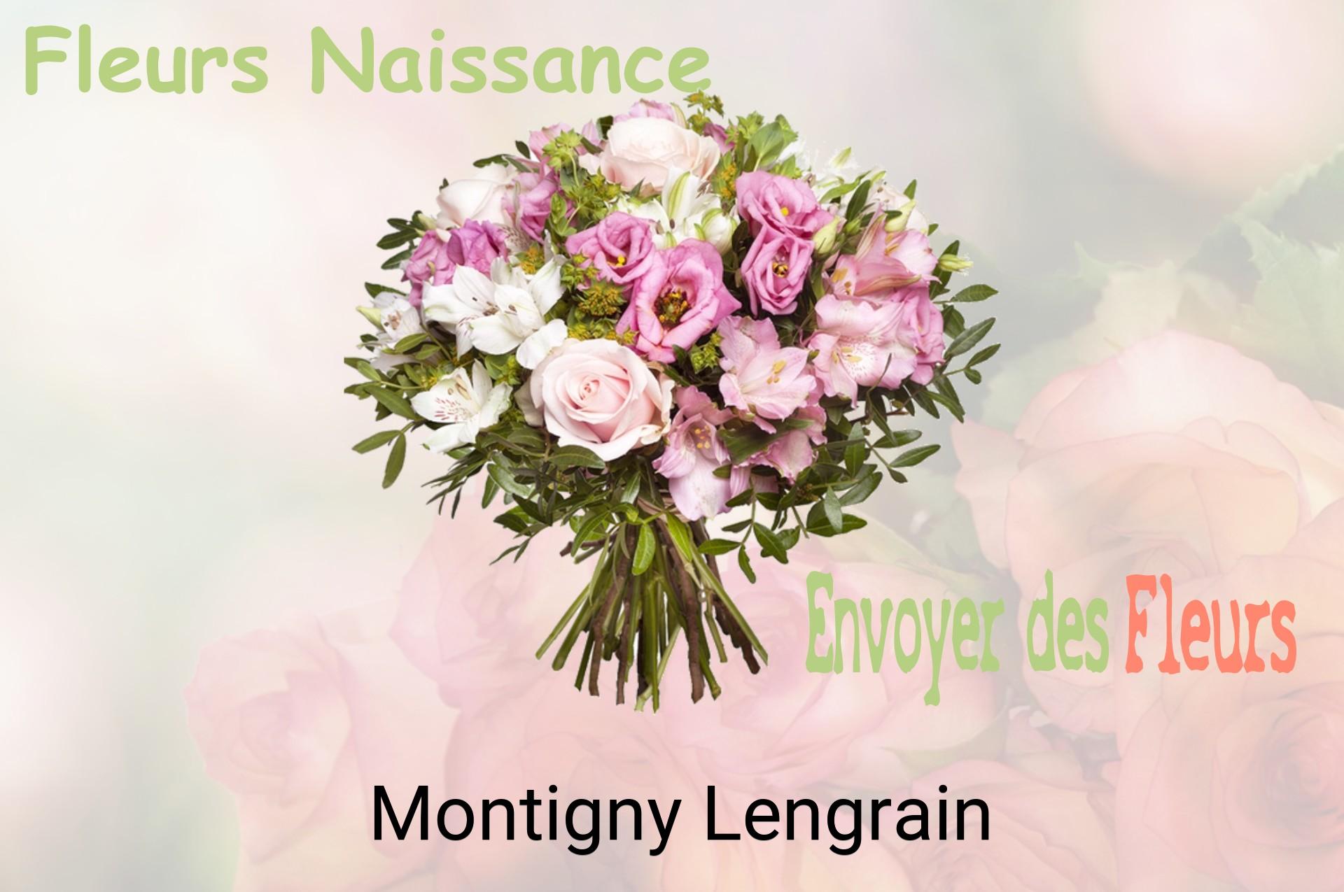 Bouquet de fleurs de naissance livré à Montigny-Lengrain