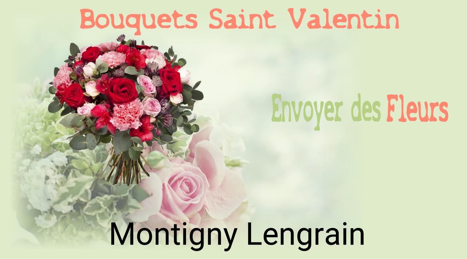 Roses de Saint-Valentin livrées à Montigny-Lengrain